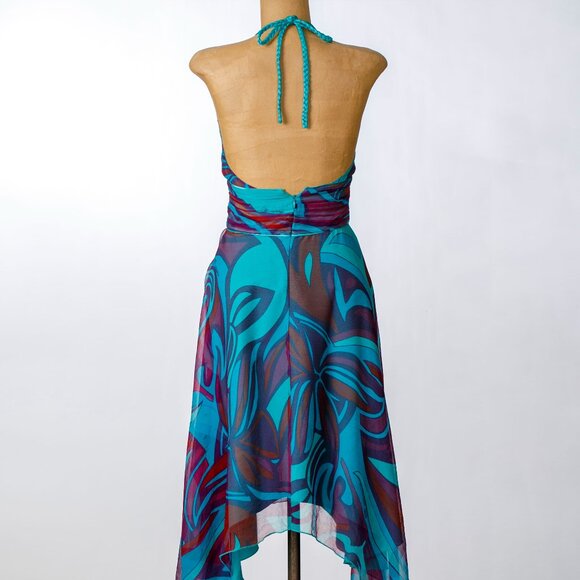 A BEBE MARCIANO Silk dress - Picture 3 of 7